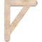 Ekena Millwork Traditional Craftsman Smooth Bracket w/ Offset Brace, Douglas Fir, 7 1/2"W x 32"D x 40"H BKT0806X32X40TRA04SDF - alternate 3